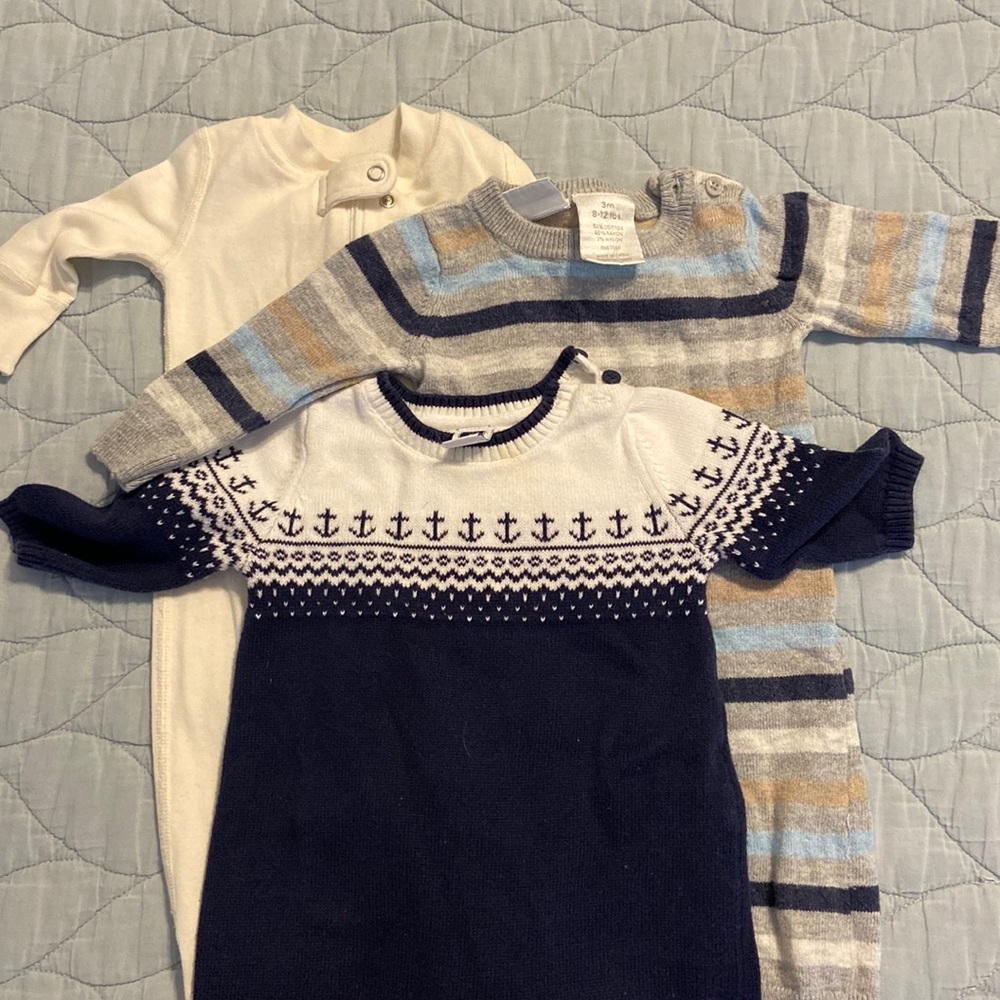 3 luxury onesies - winter bundle